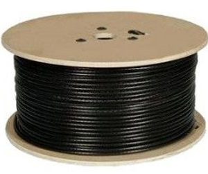 STR RG59/100 ΚΑΛΩΔΙΟ ΚΑΜΕΡΑΣ ΜΑΥΡΟ