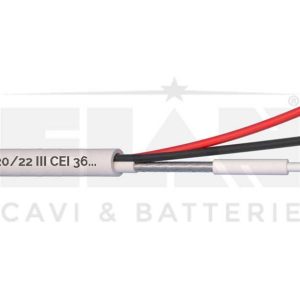 ELAN  MCX-RG174-2x0.50/100 ΚΑΛΩΔΙΟ ΚΑΜΕΡΑΣ ΑΣΠΡΟ