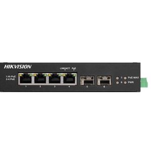 DS-3ET0506HP-E/HS HIKVISION PRO-SERIES INDUSTRIAL 2 GIGABIT POE SWITCH 8 ΘΥΡΩΝ